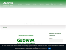 Tablet Screenshot of geoviva.de